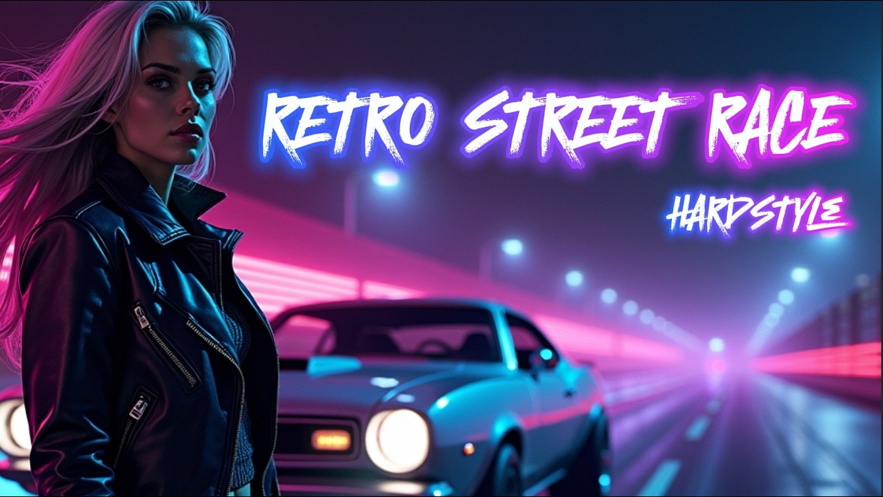 Feel The Neon Midnight Speed ⚡ Illegal Street Race Hardstyle | 80s Retro Night Drive