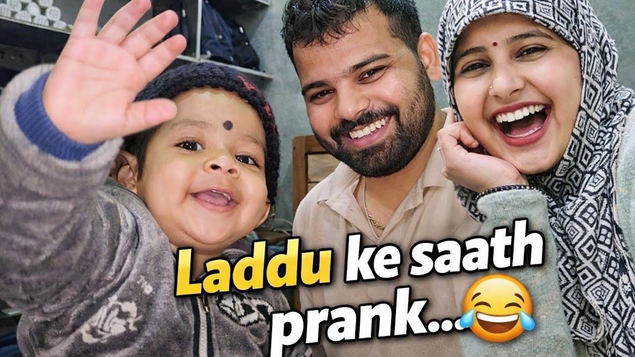 Baby Laddu ke Saath Prank 🤣 | Mummy Papa ki Masti | Daily Vlog Day 7 | Harshu Hustle | Harshu vlogs