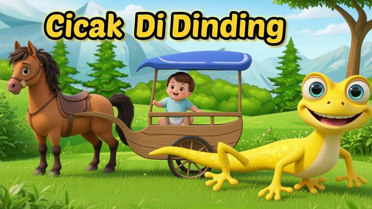 Cicak Cicak Di Dinding - Lagu Anak Indonesia - Lagu Anak Anak Indonesia 