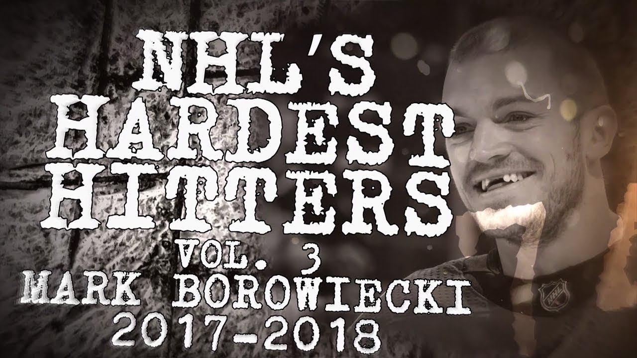 Biggest Mark Borowiecki Hits From 2017–18 | NHL’s Hardest Hitters