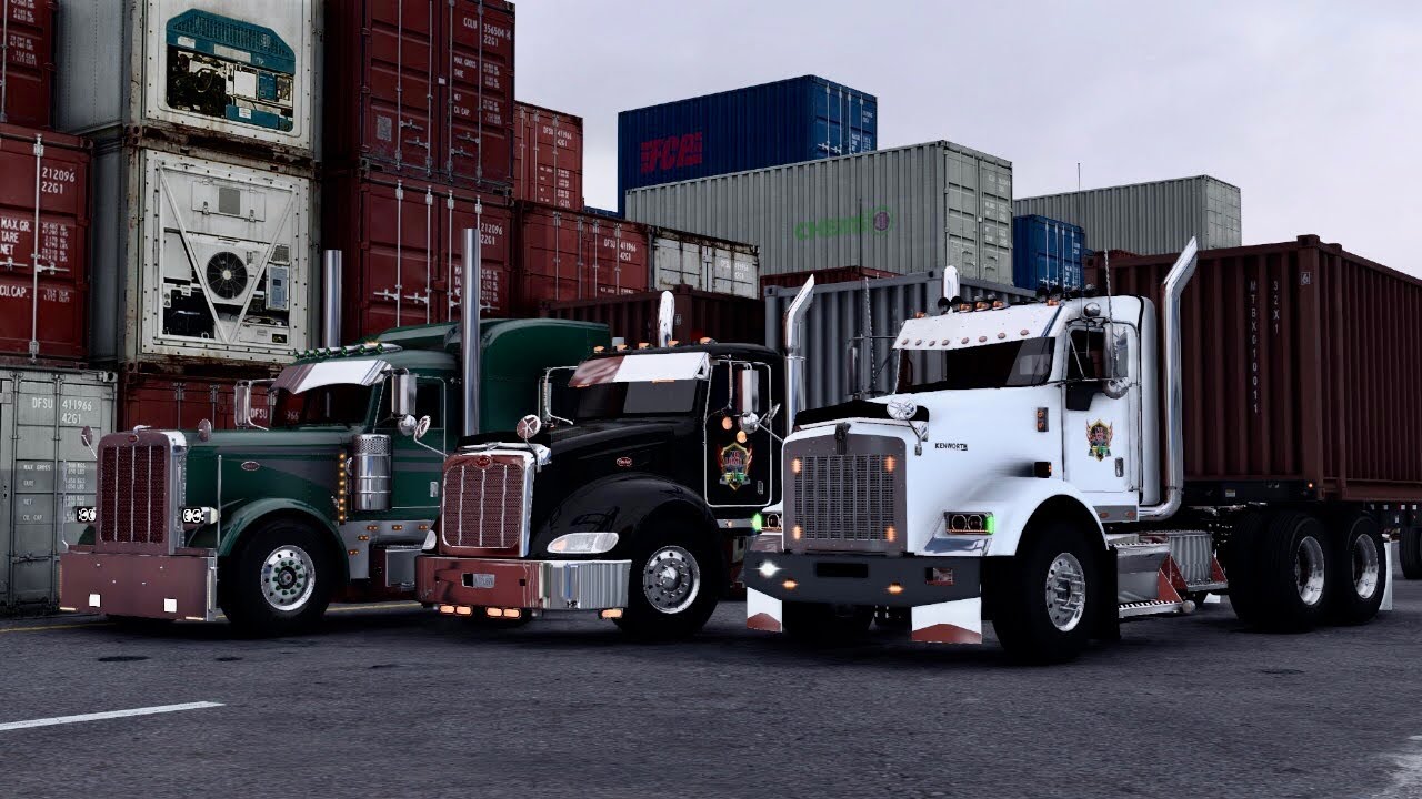 Spego (No Limit) Convoy - American Truck Simulator - ATS -