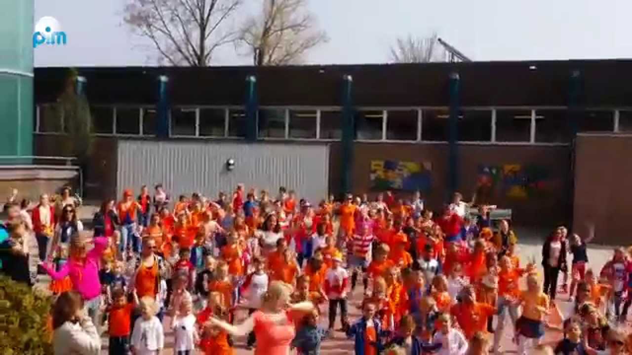 Waterlandse scholen dansen tijdens Koningsspelen op 'Energie'