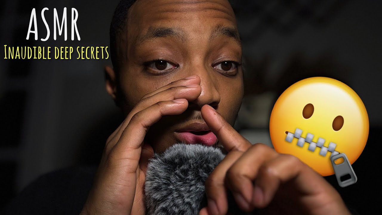ASMR Telling You a Secret 🤫 | Inaudible Whispering + Mouth Sounds