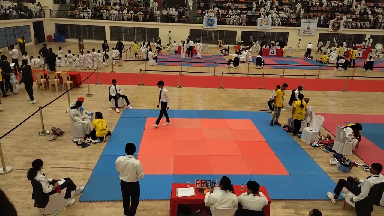 24th Karnataka State Taekwondo (ITF) Games | Junior Girls Taekwondo Events - 3