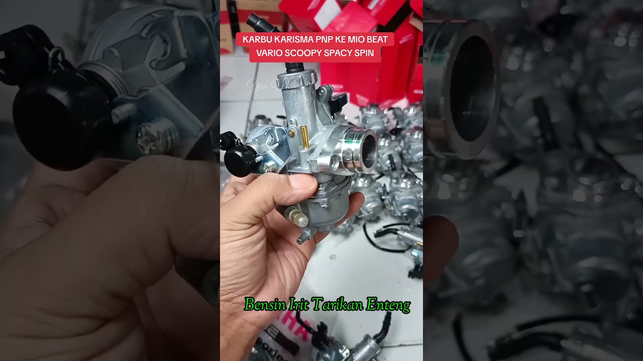 KARBU KARISMA PNP KE MIO BEAT VARIO SCOOPY SPACY SPIN