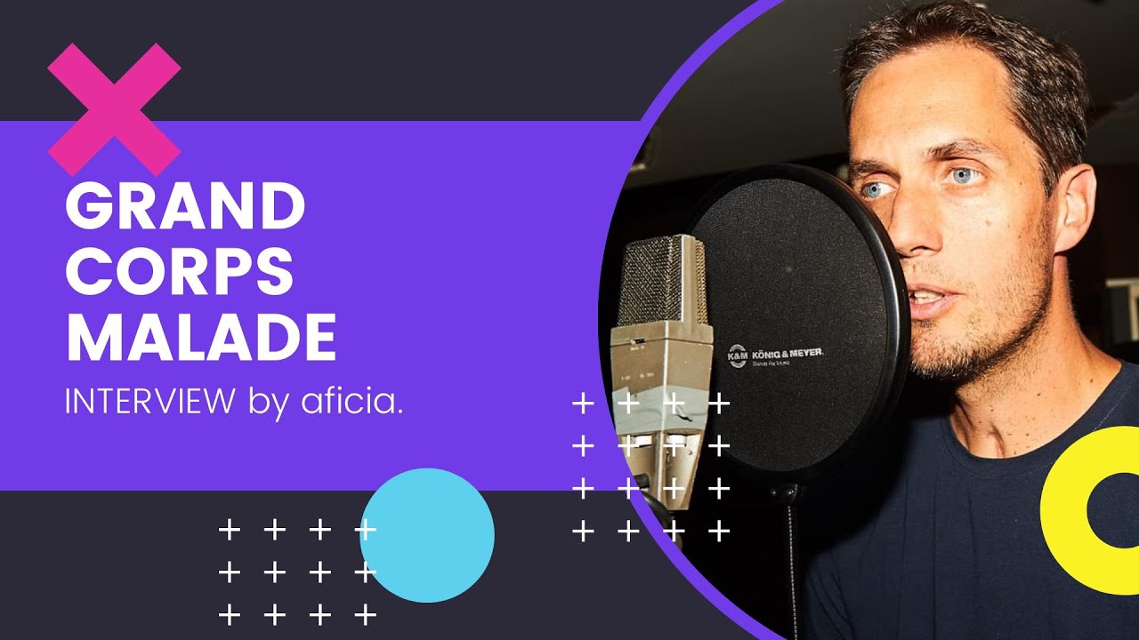 Grand Corps Malade : interview by aficia.