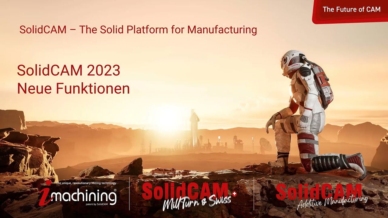 SolidCAM 2023 - Taschenjob Bodenverrundung bearbeiten
