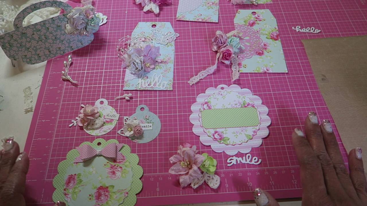 Pretty Packaging Series~ Part 4~ DIY Shabby Gift Tags w/ Tips And Tricks :)