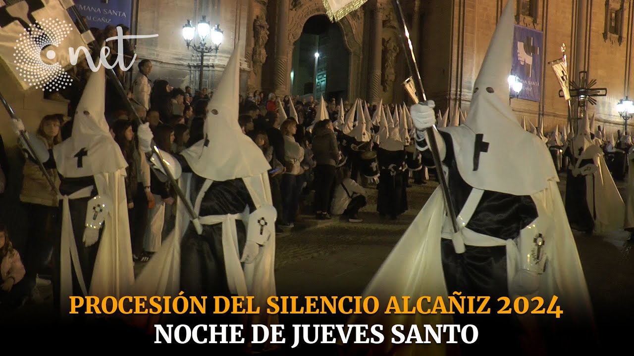 Procesión del SILENCIO en ALCAÑIZ | Semana Santa 2024