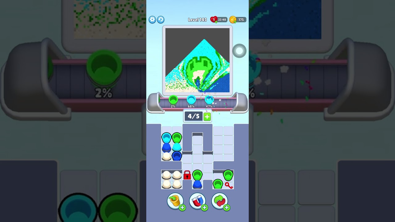 Jogando sand loop level 143