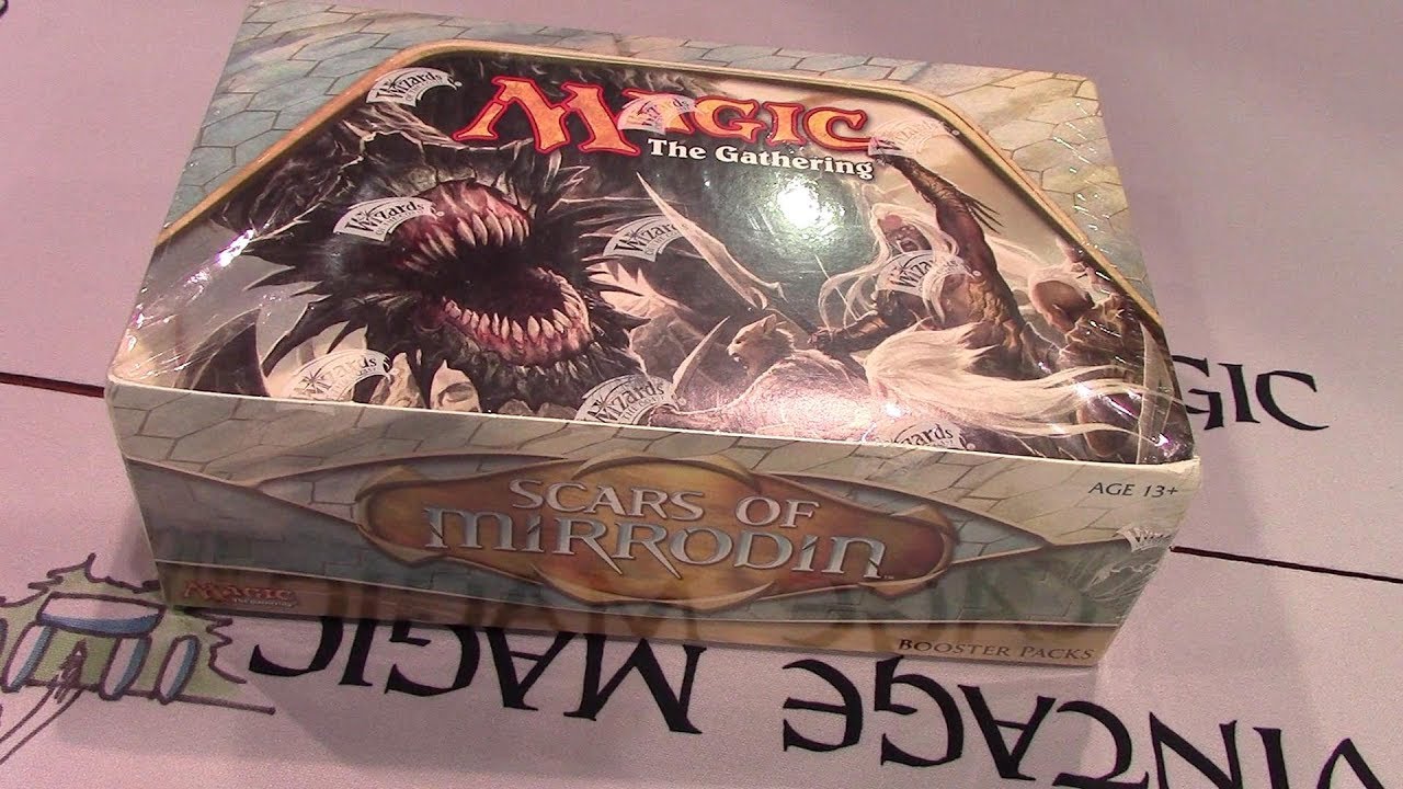 MTG Scars of Mirrodin GP Vegas 2018 Whole box opening!