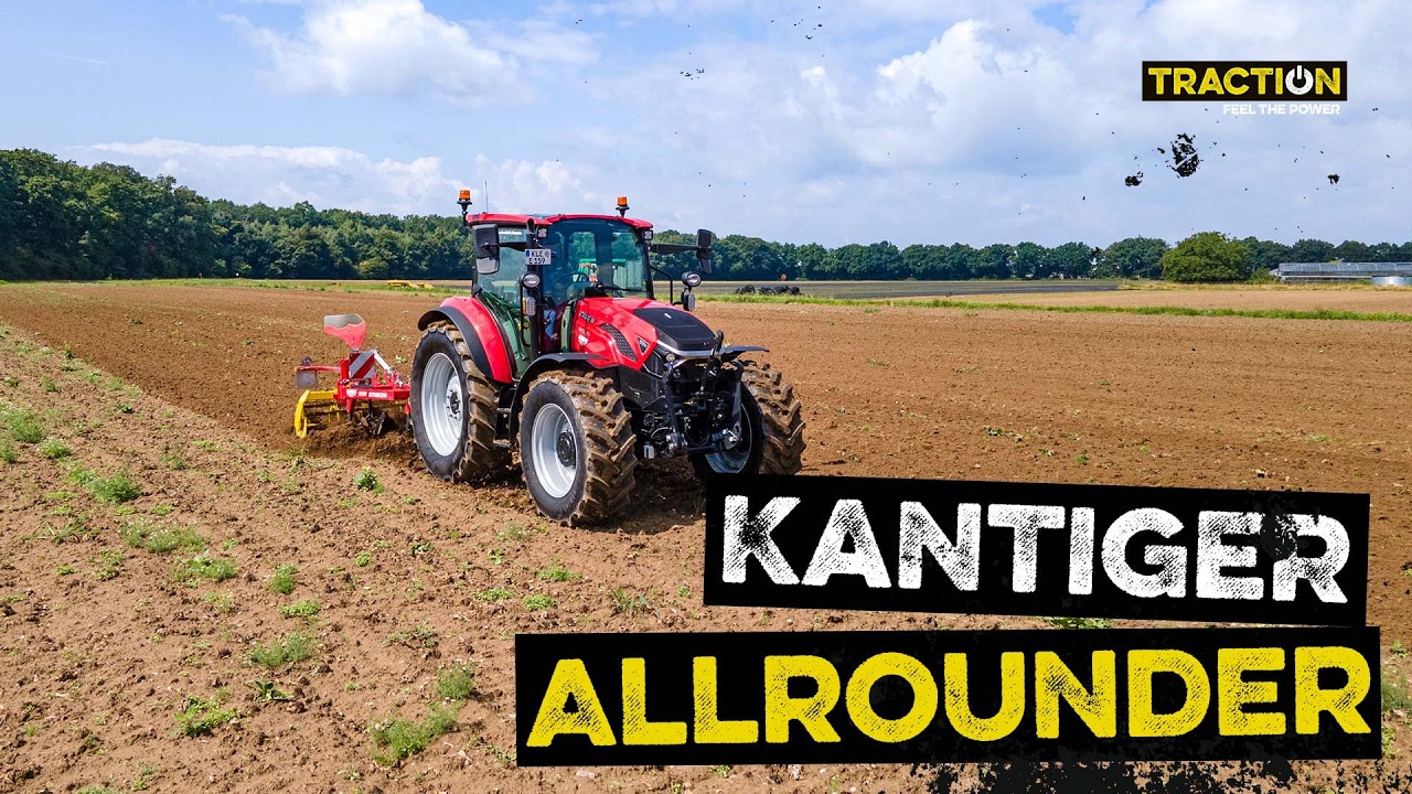 Case IH Farmall 120 C im TRACTION Test