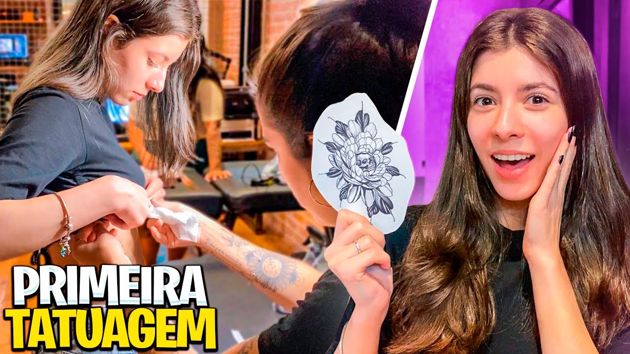 FIZ MINHA PRIMEIRA TATUAGEM!!!