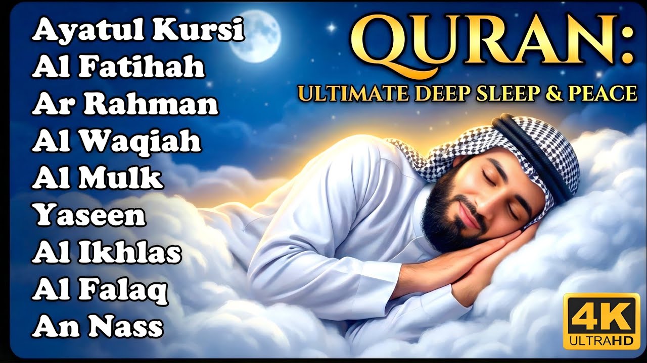 Listen Every Night: 4 Powerful Surahs to Remove Anxiety & Find Rest , Qari Yasser