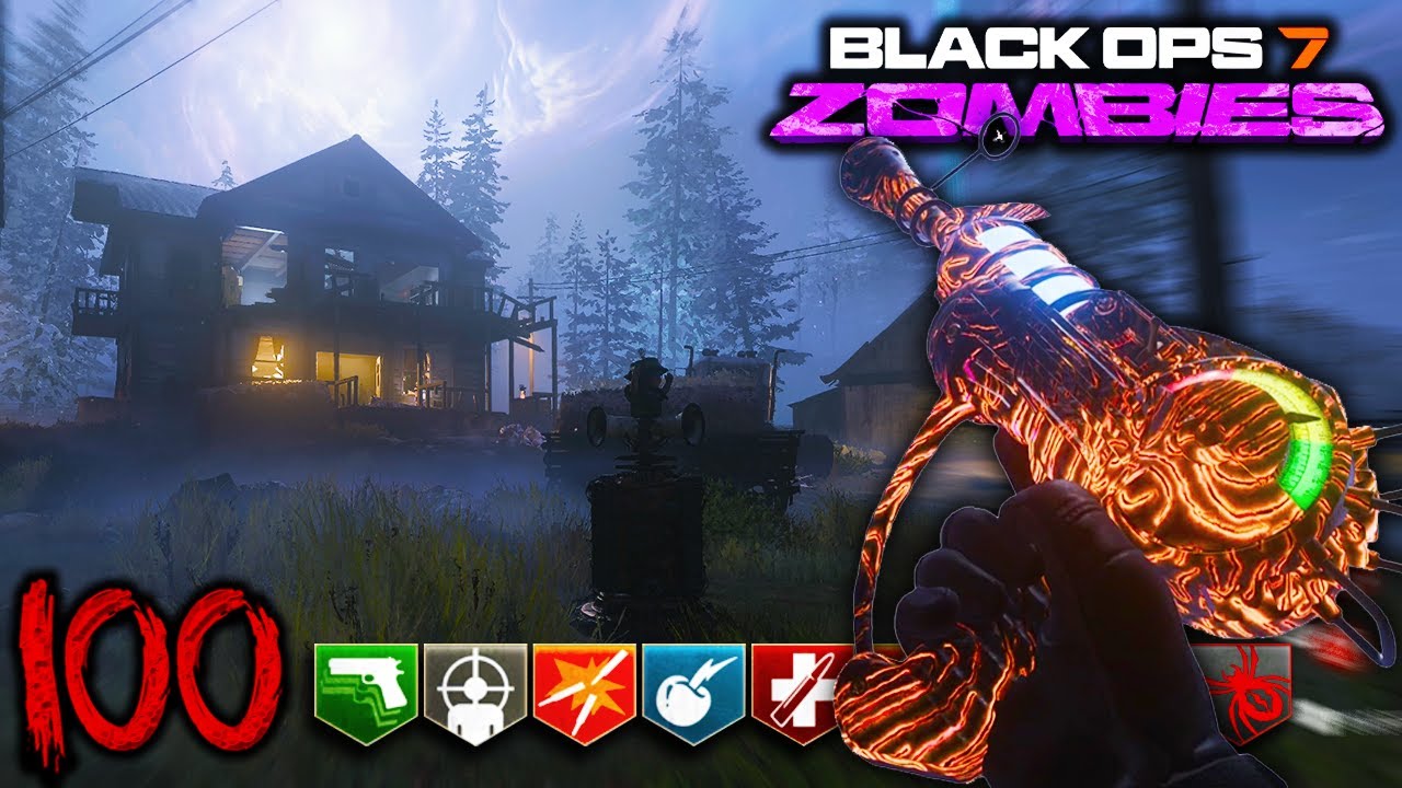 MANCHE 100 sur la BÊTA ZOMBIES de BLACK OPS 7 🤯 (Map Survie Ferme)