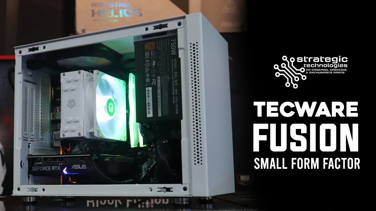 Tecware Fusion Small Form Factor Gaming PC Build - Ryzen 5 3600, RTX 3050