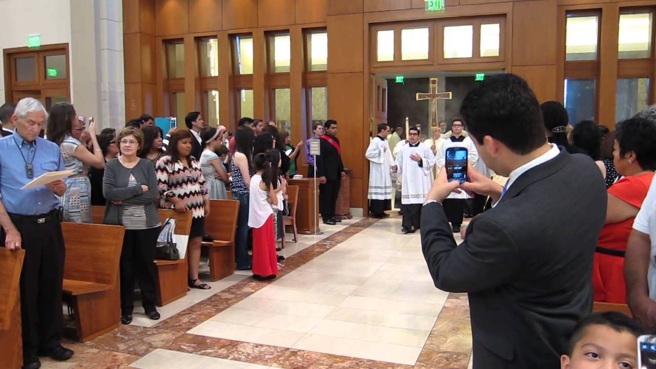 University of St. Thomas Graduation Mass Processional