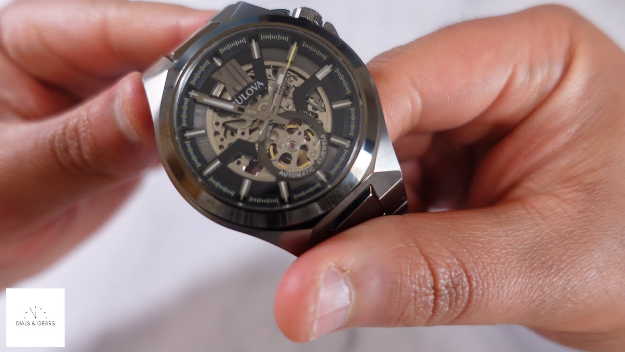 Bulova Maquina Gunmetal 98A179 Watch Review