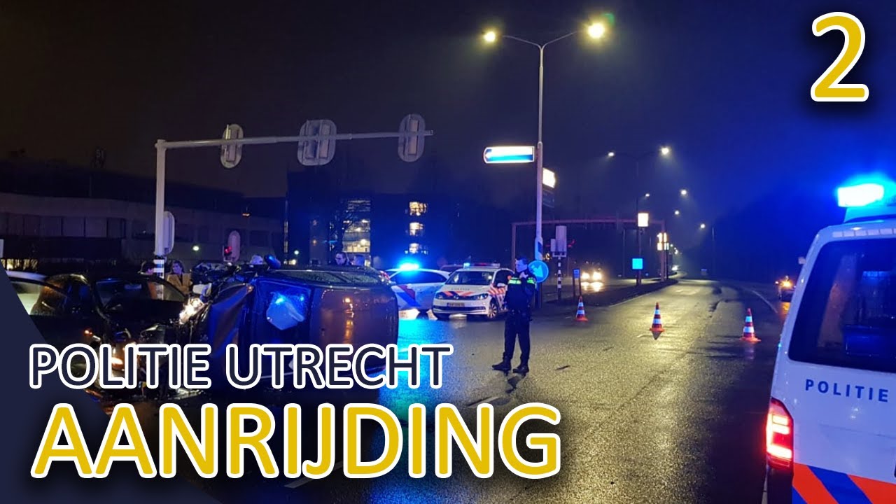 Politie Utrecht - Scooterrijder probeert te vluchten - aanrijding - verdachte straatroof aangehouden