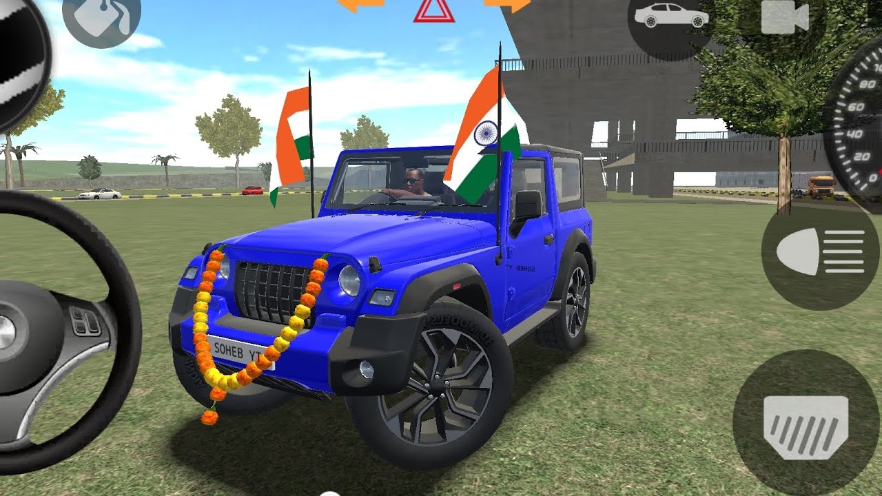 Modified Mahindra Thar😈Games:Indian Thar (Gadi Wala Games) Car Game Android Game - And roid gameplay