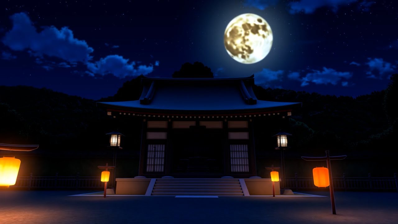 Moonlit Shrine 🌙⛩️ | Mystical Lo-fi Beats