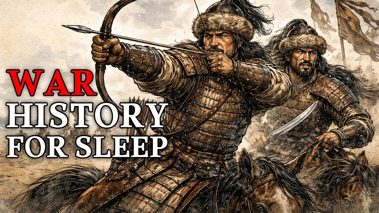How Did Mongol Horse Archers Conquer Half the World | War History for Sleep