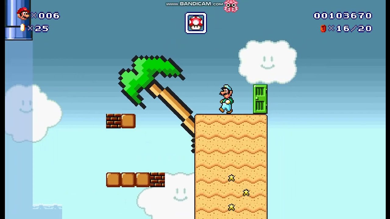 Mario Multiverse: Stage World gameplay (SFMB)