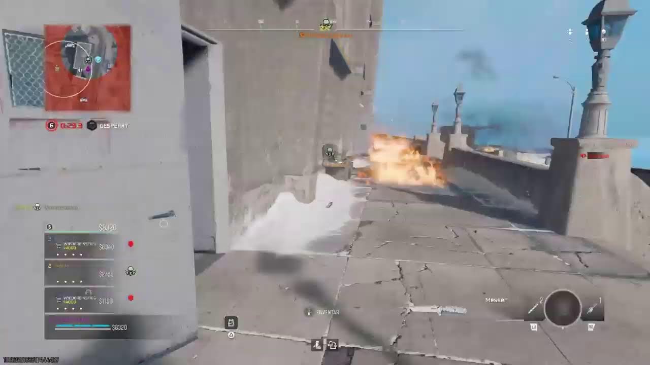Wiederauferstehung einfach/Warzone einfach