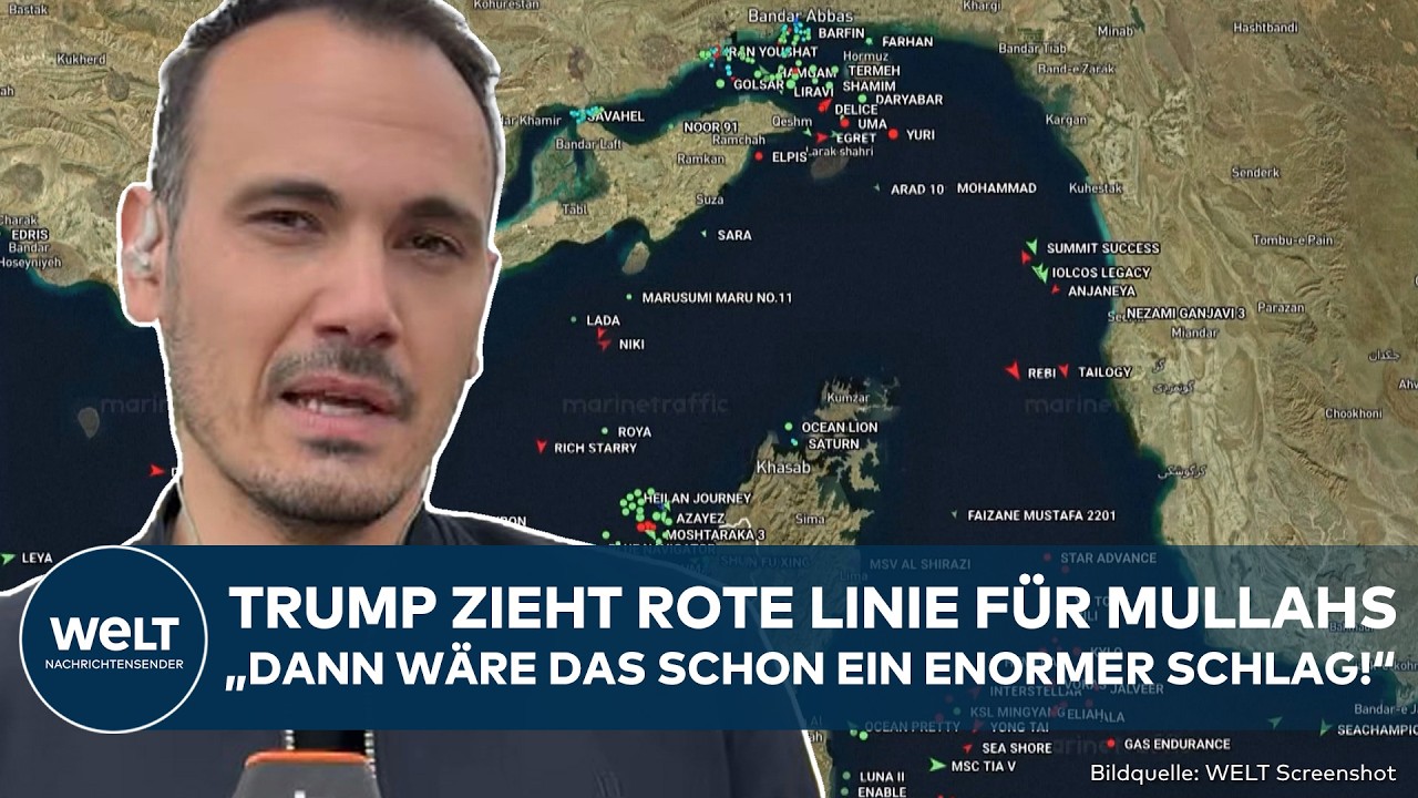 IRAN: Rote Linie f&uuml;r Mullahs! Brisante Ansage von Trump! USA scheinen zu allem bereit im Krieg