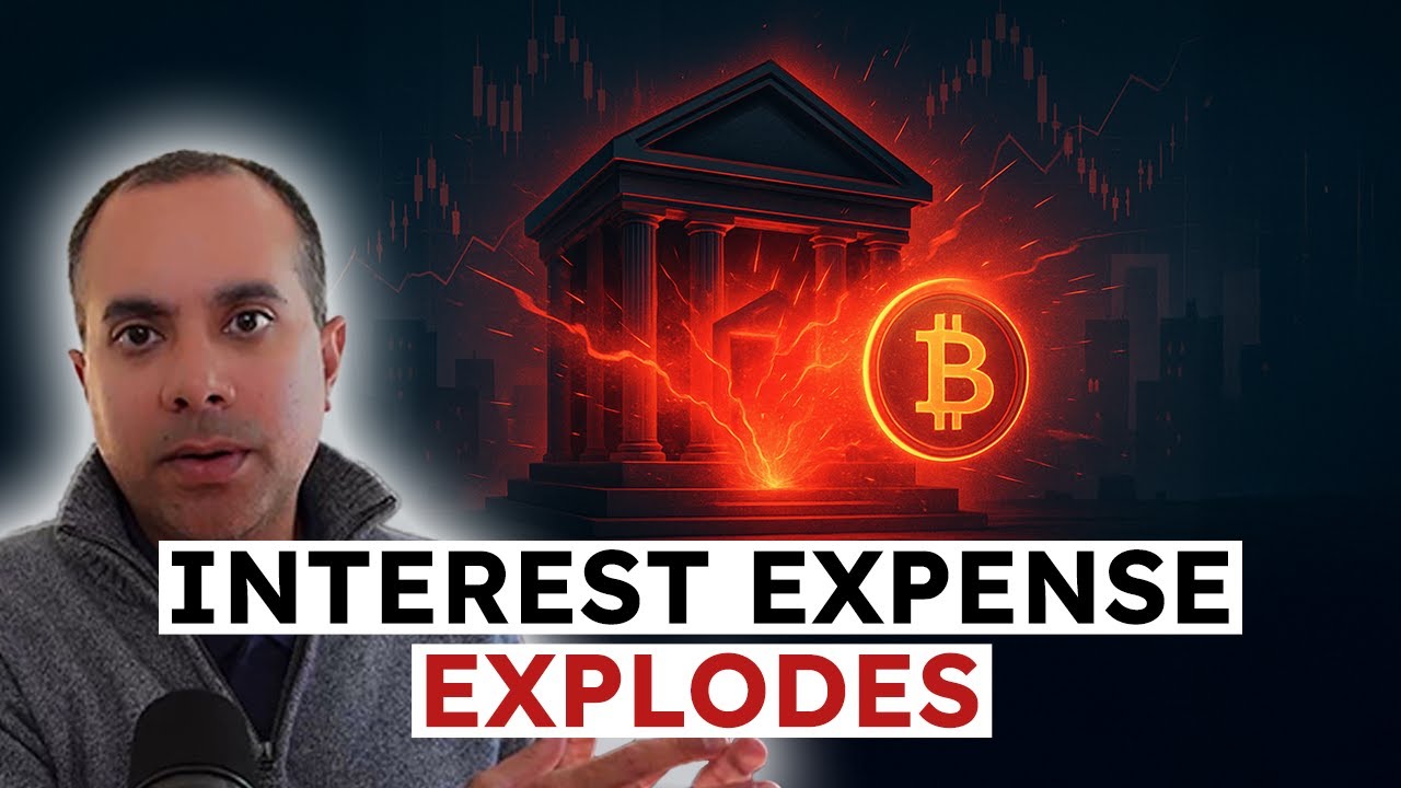 INTEREST EXPENSE EXPLODES: Why The Fed Must Cut & What It Means For Bitcoin