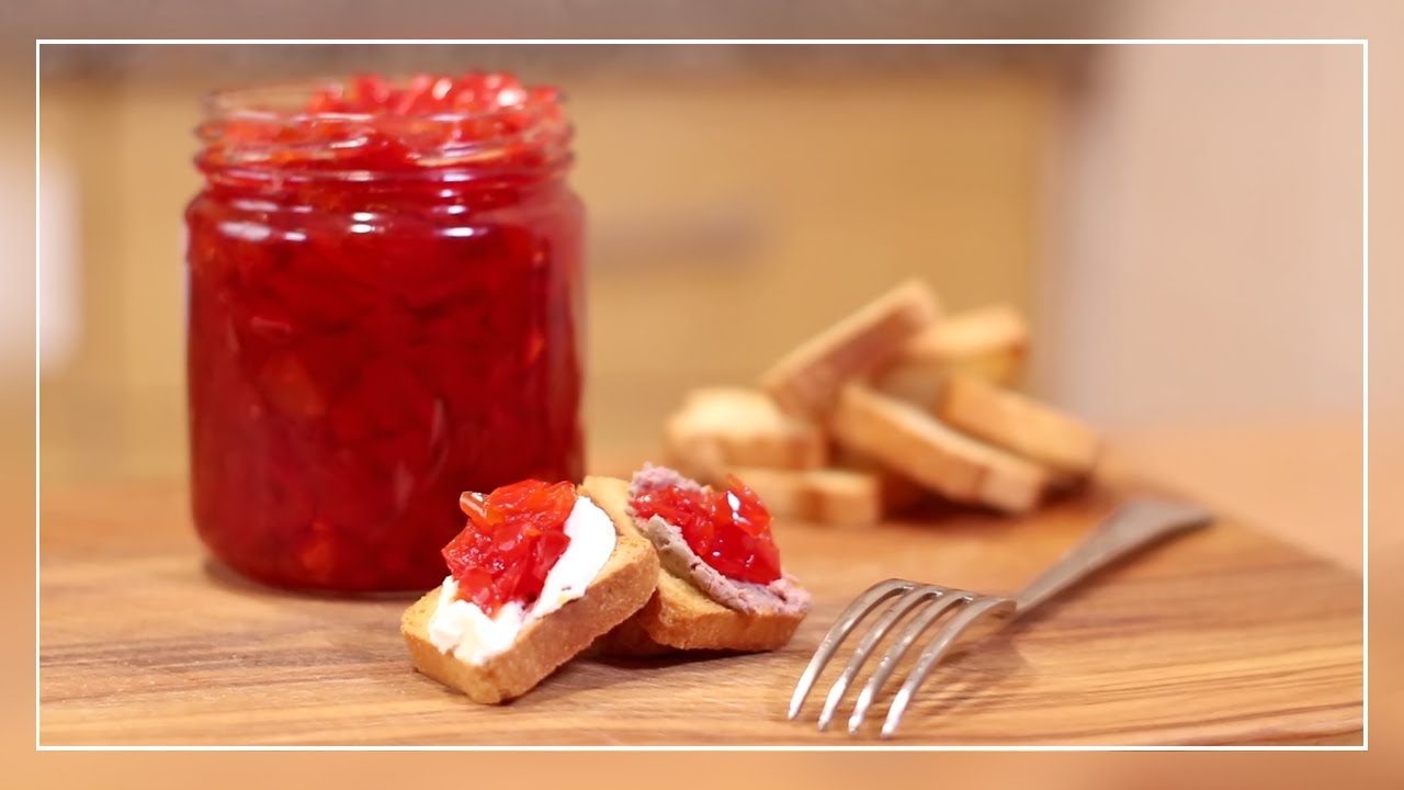 Mermelada de PIMIENTO MORRON | Acompañamiento DELICIOSO