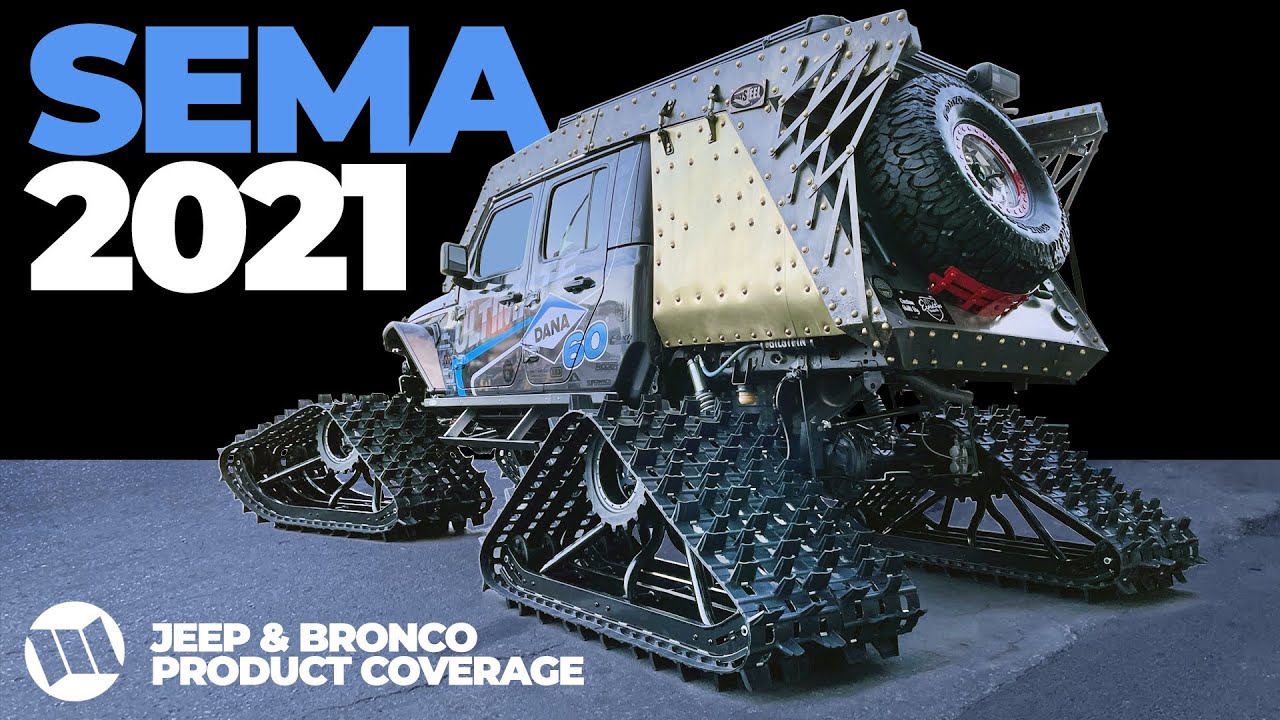 SEMA 2021 Jeep Gladiator Truck and JL Wrangler plus Ford Bronco Product Show Coverage Part 2