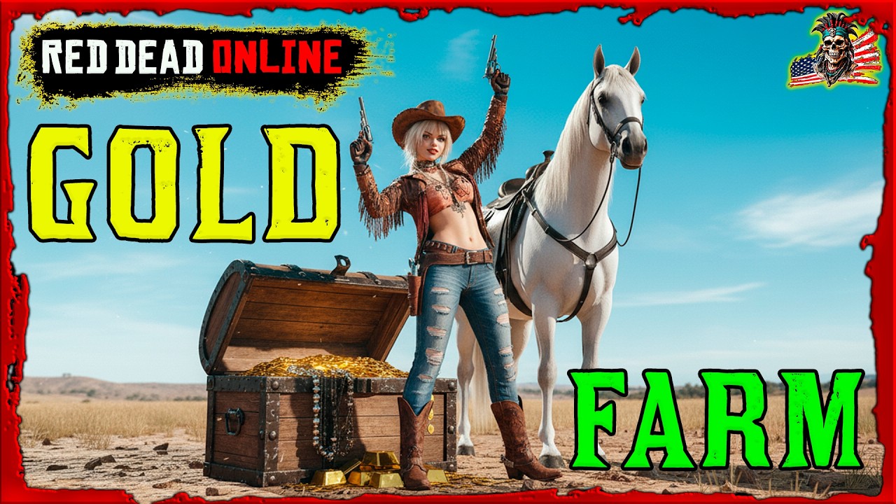 Безумный способ добычи золота в Red Dead Online &ndash; получите более 100 золотых слитков всего за 10 ...