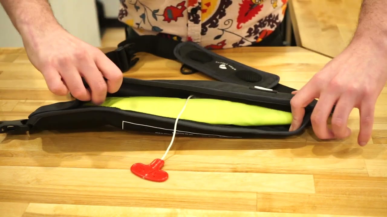 Paddle North Inflatable Belt Pack PFD Overview