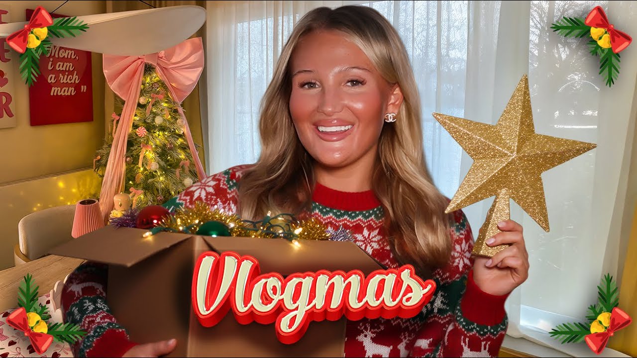 🎅 VLOGMAS 11 | Glorka ubiera choinkę pierwszy raz w życiu! 🎄✨