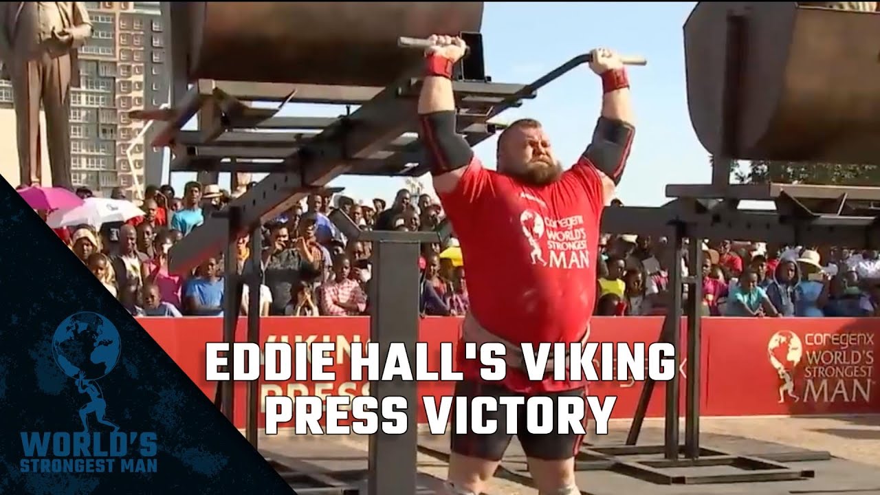2017 World's Strongest Man | Eddie Hall's Viking Press Victory