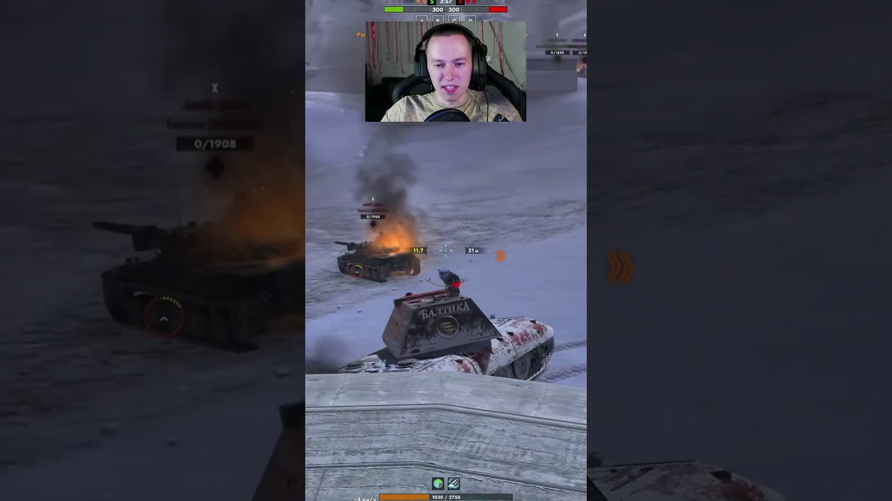 Взял E-100 в обновлении 12.4 и а..ел Tanks Blitz
