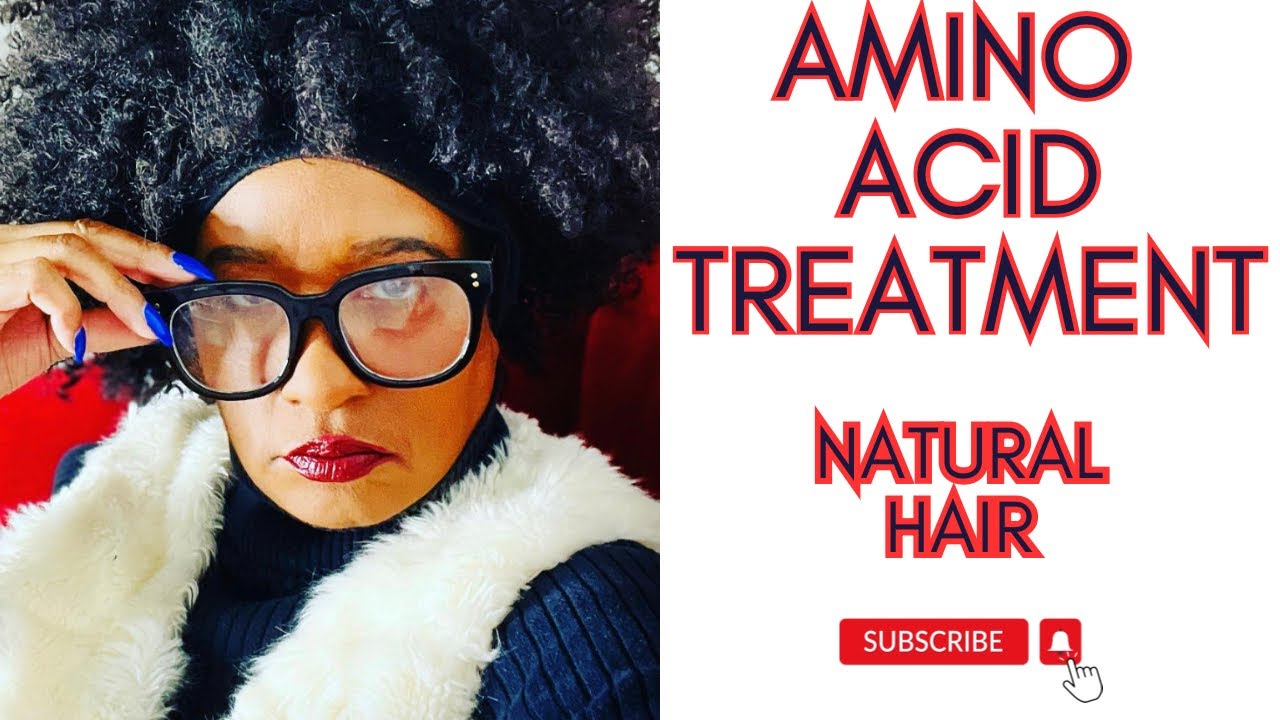 AMINO ACID ON THICK HAIR #aminoacid #naturalhair #licensed