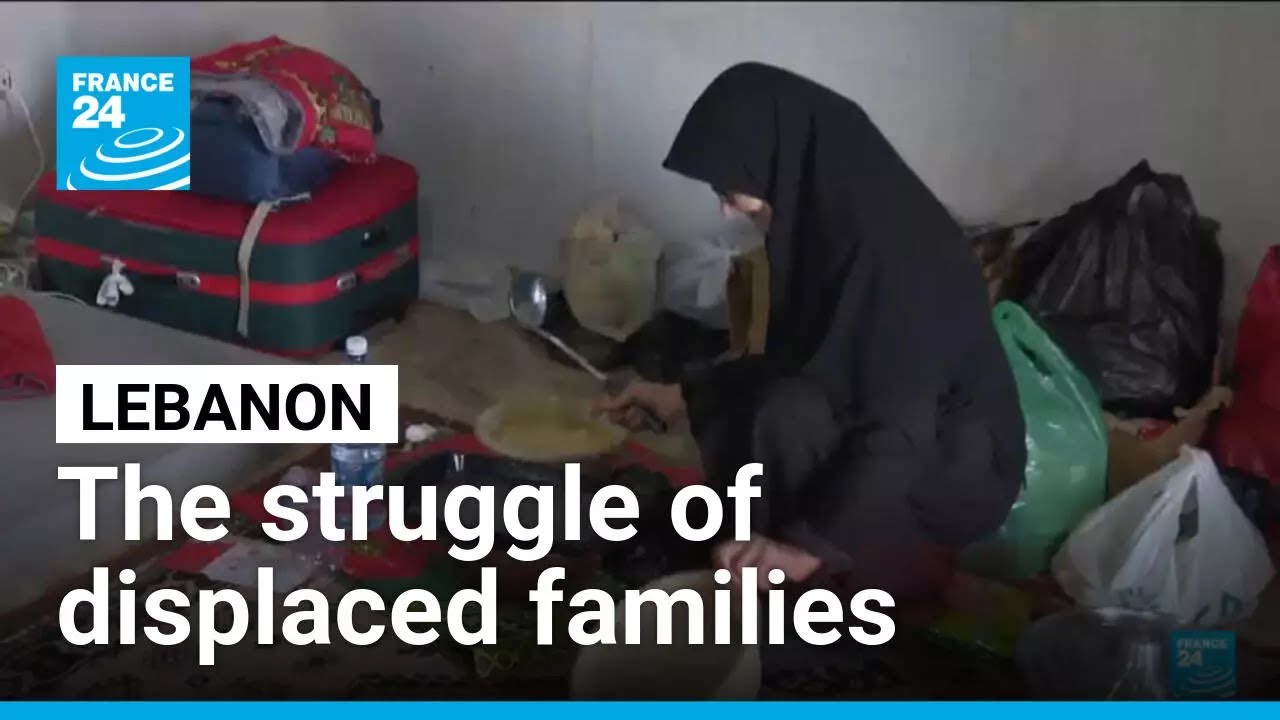 Lebanon’s displaced families struggle to rebuild daily life • FRANCE 24 English