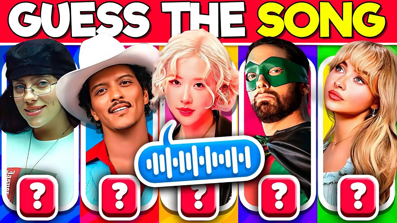 Guess the Most Popular Songs in 3 senconds | Guess The Song Challenge 🎶