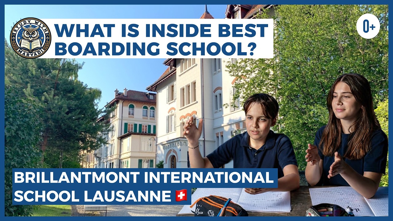 What Do Students Eat at a Swiss Boarding School? / Brillantmont Dining Hall Tour