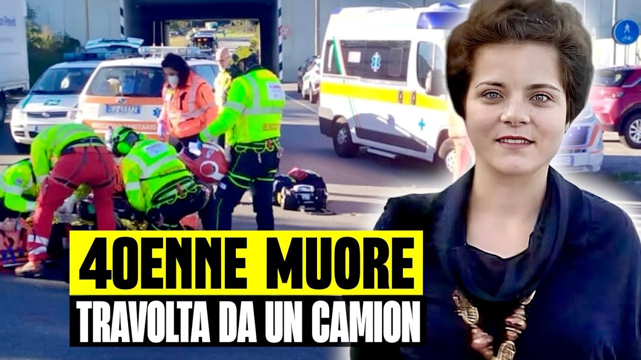 40ENNE MUORE TRAVOLTA IN BICI DA UN CAMION: DRAMMA A CELLOLE