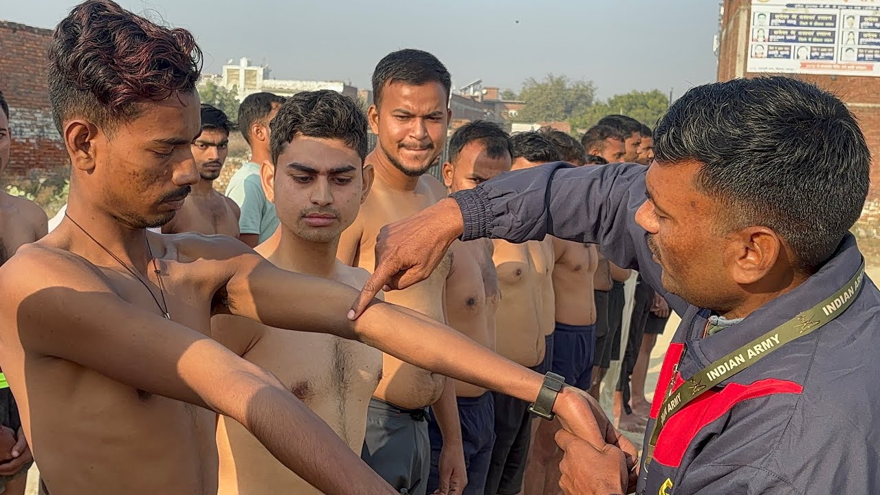 HAND ELBOW CARRYING ANGLE | हाथों का मेडिकल टेस्ट 2024 | UP Police | Army Medical Test -Ravi Fauji