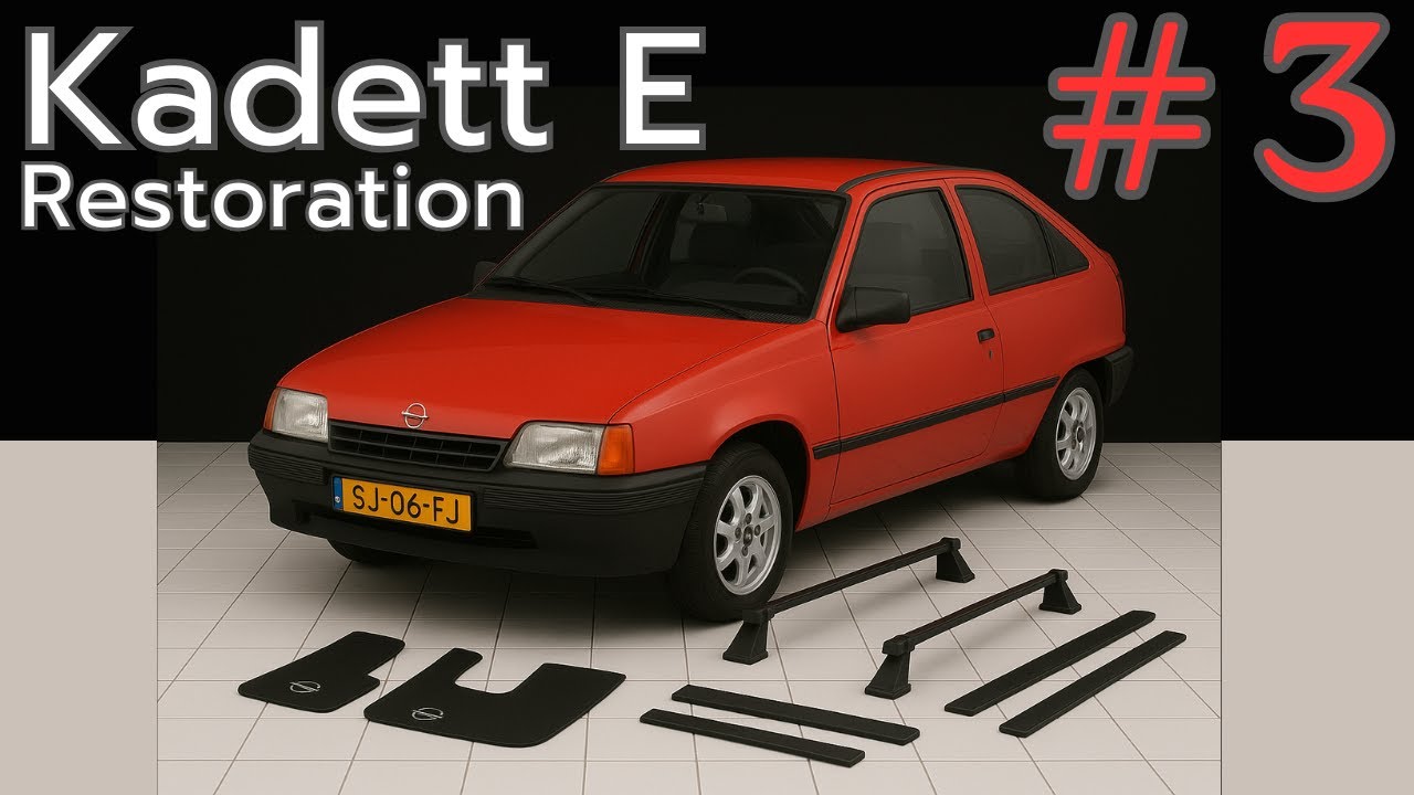 I Bought UNIQUE Extra’s - 1987 Opel Kadett E Restoration #3