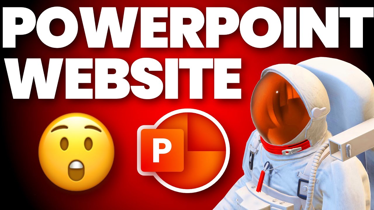 Я создал сайт с помощью PowerPoint ✅ Скачать БЕСПЛАТНО