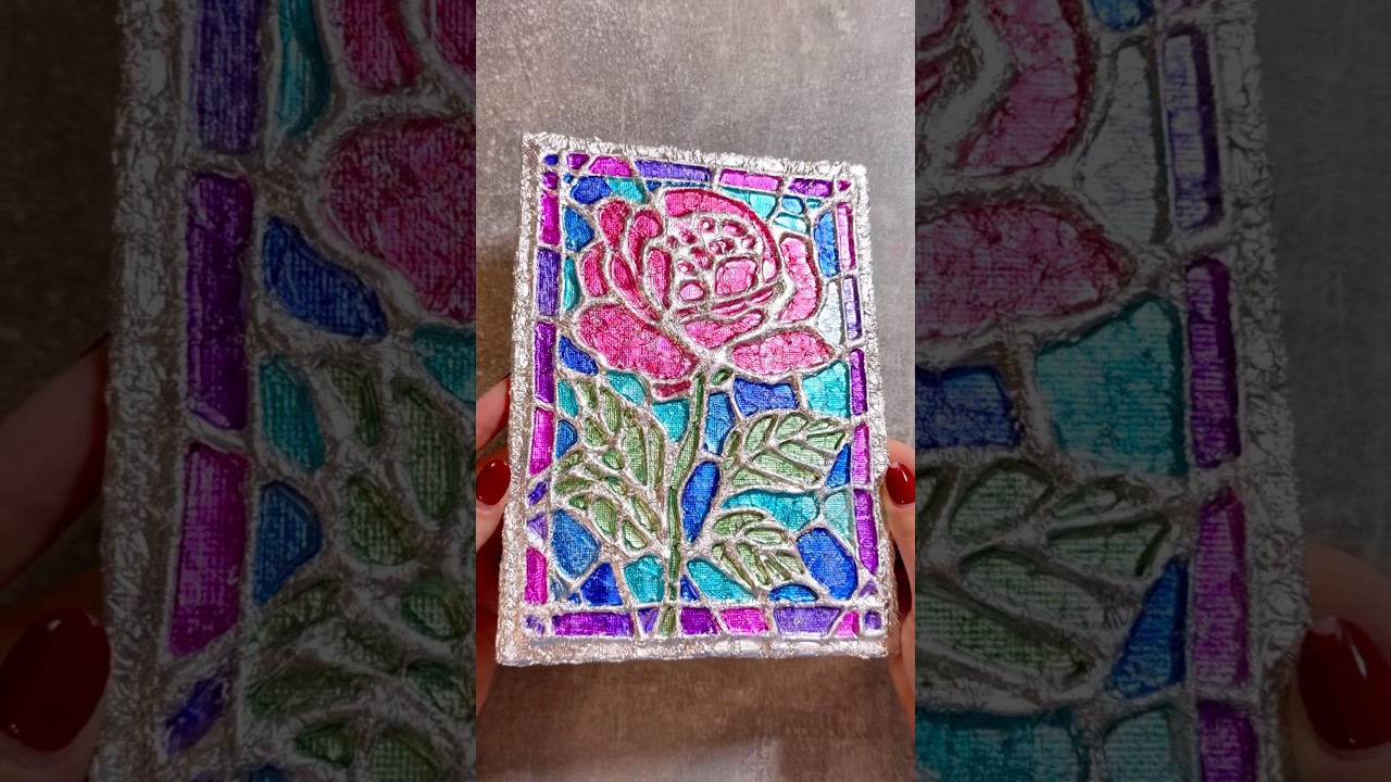 Stained Glass DIY 🥀
