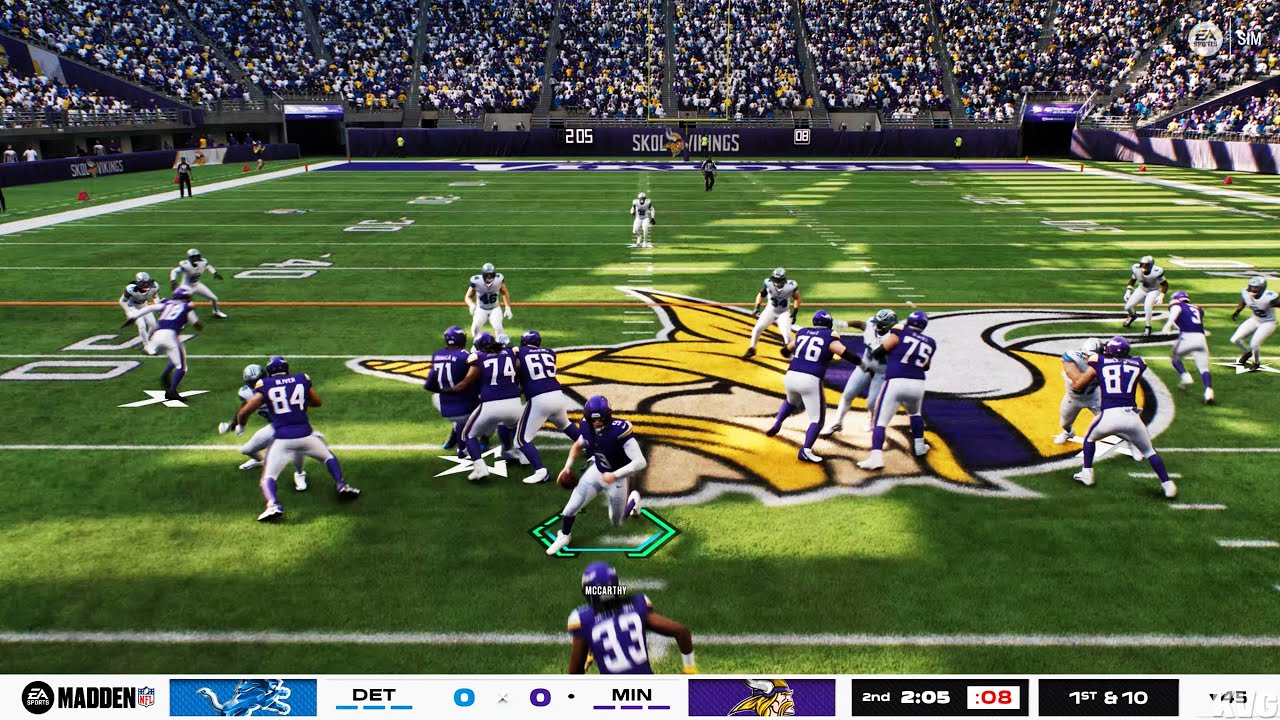 Madden NFL 26 - Detroit Lions vs Minnesota Vikings - Gameplay (PS5 UHD) [4K60FPS]