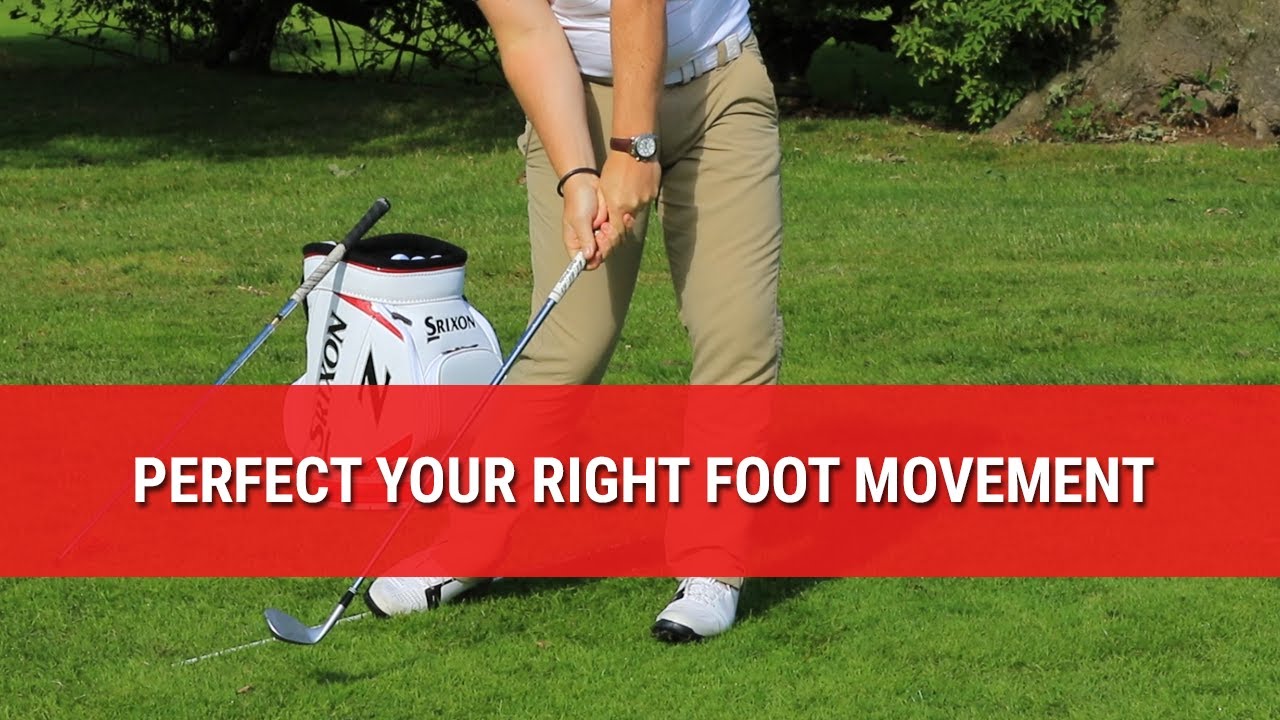 Perfect Your Right Foot In The Golf Swing - Golf Swing Tips - DWG
