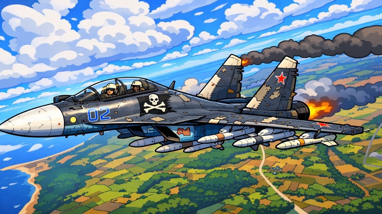 SU-30SM2, No hydraulics! No problem!,  RAW GAMEPLAY [WAR THUNDER]