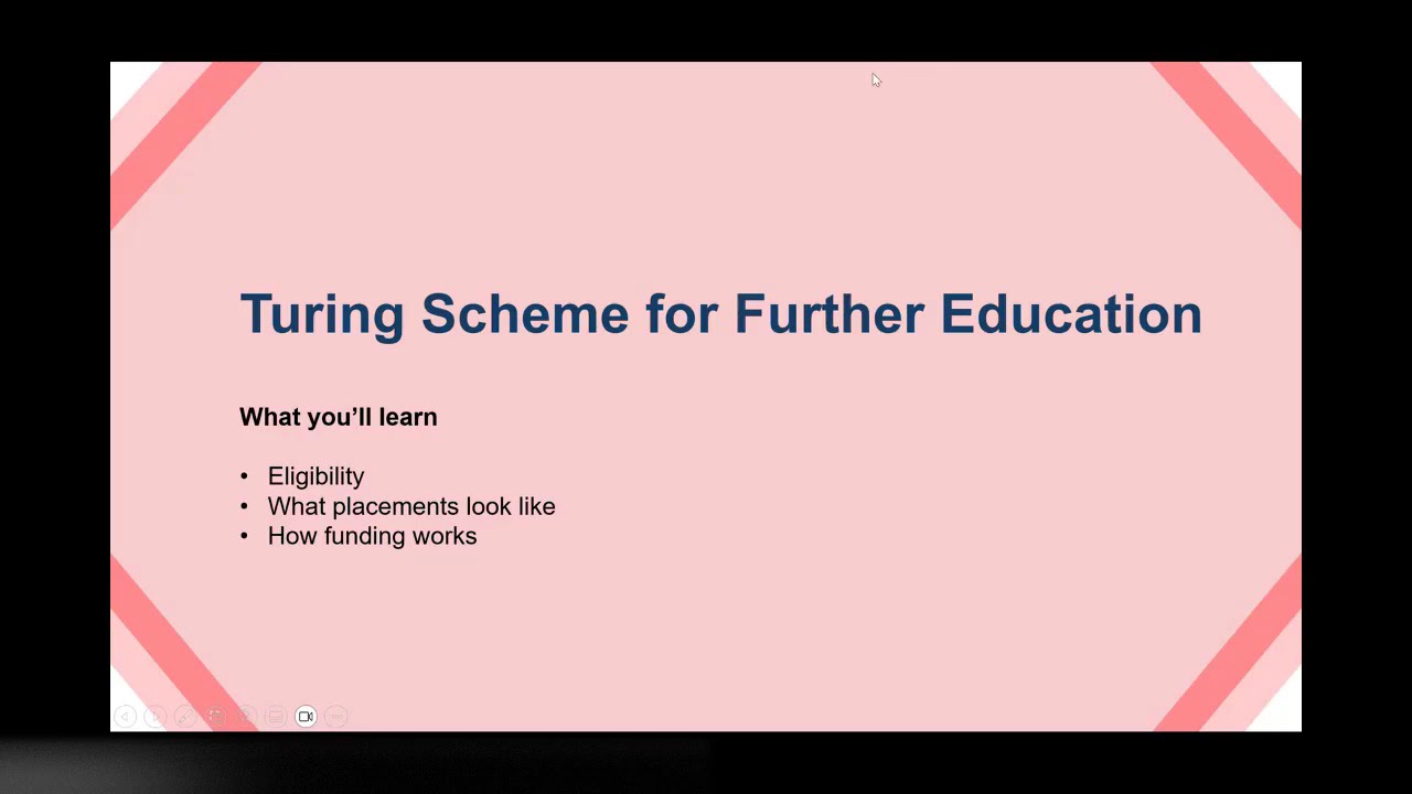 An introduction to the Turing Scheme for 2026-27 for further education